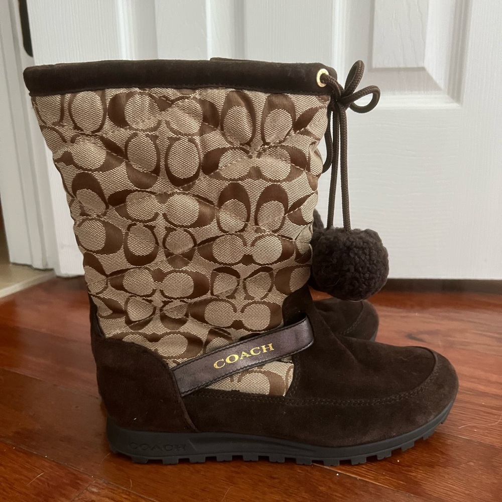 Coach Boots brown